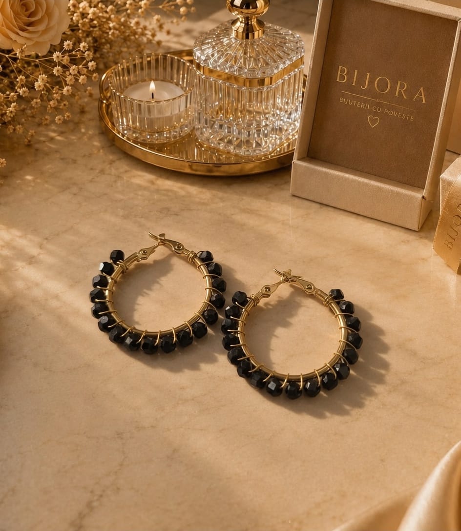 Set Onix Gold Placat cu Aur 18k