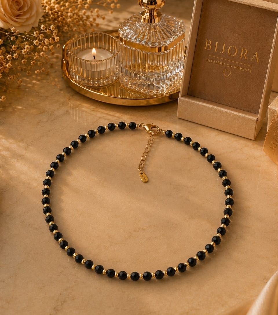 Set Onix Gold Placat cu Aur 18k